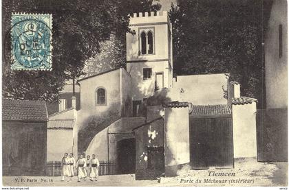 carte postale ancienne de TLEMCEN