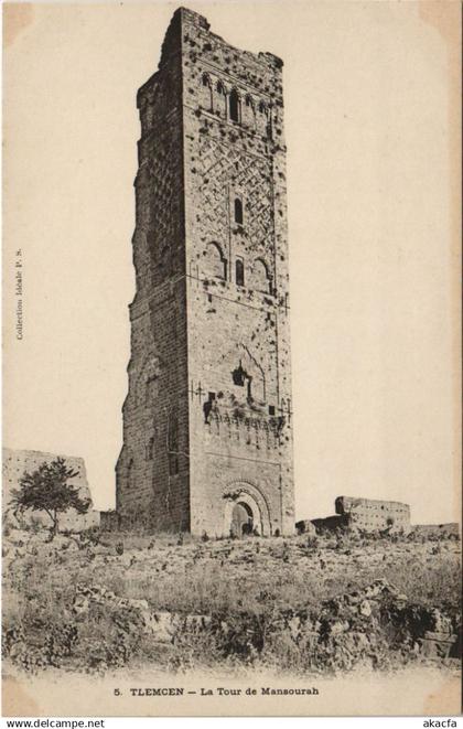 CPA ALGERIA TLEMCEN La Tour de Mansourah (1145362)