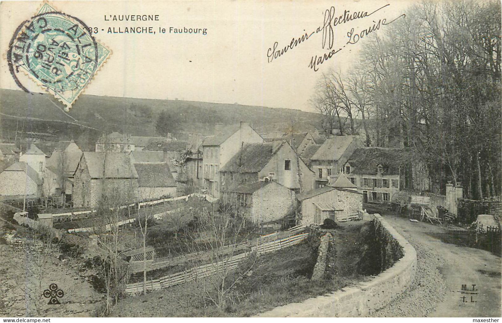 ALLANCHE le faubourg