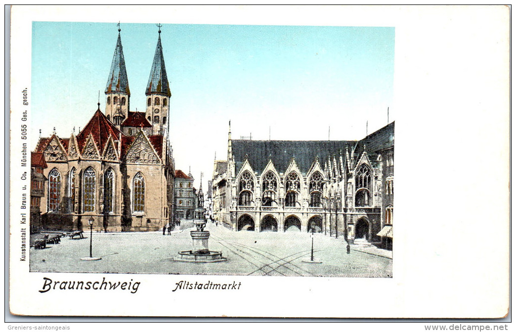 Allemagne - BASSE SAXE - BRAUNSCHWEIG - altstadtmarkt.