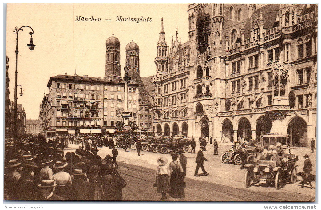 Allemagne - BAVIERE - MUNCHEN - Marienplatz