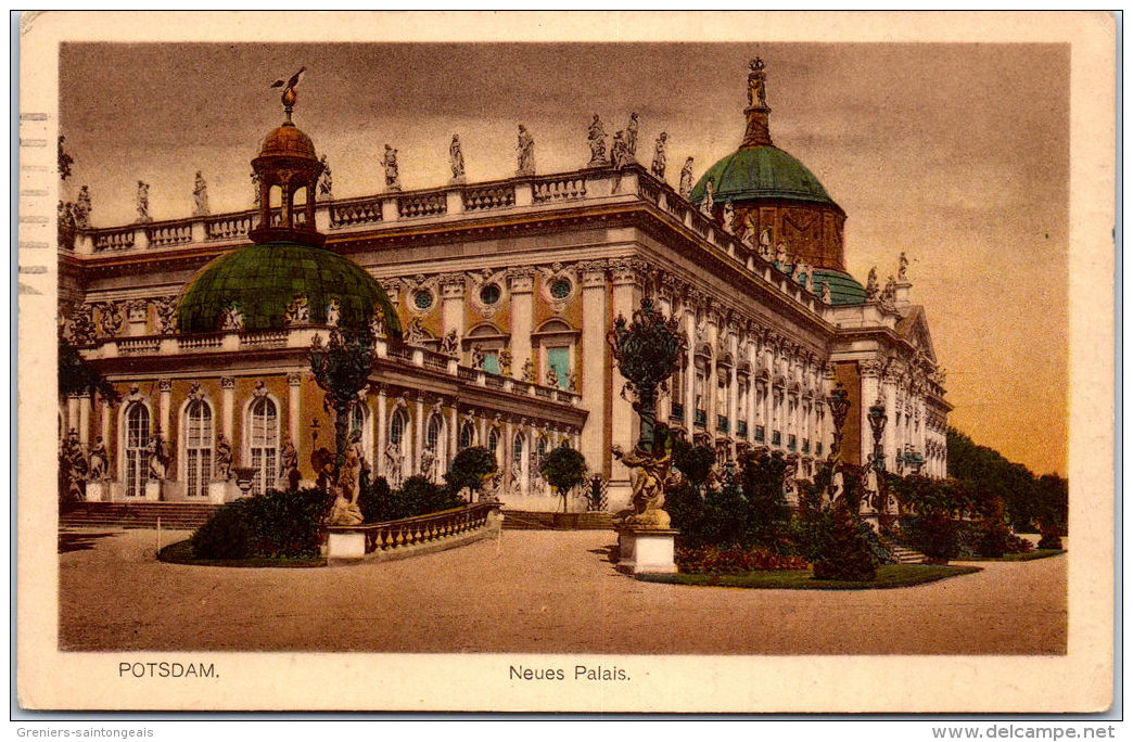 Allemagne - BRANDEBOURG - POTSDAM - neues palais.