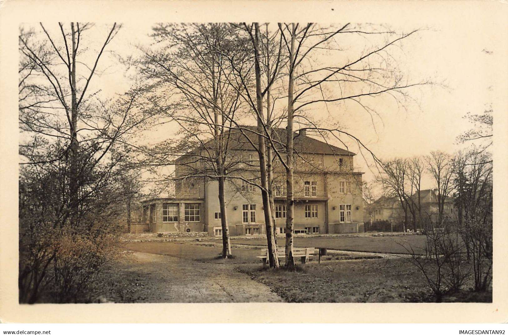 ALLEMAGNE #DC50897 KLUBHAUS MAXIM GORKI DESSAU GRANDE DEMEURE DANS UN PARC BOISE