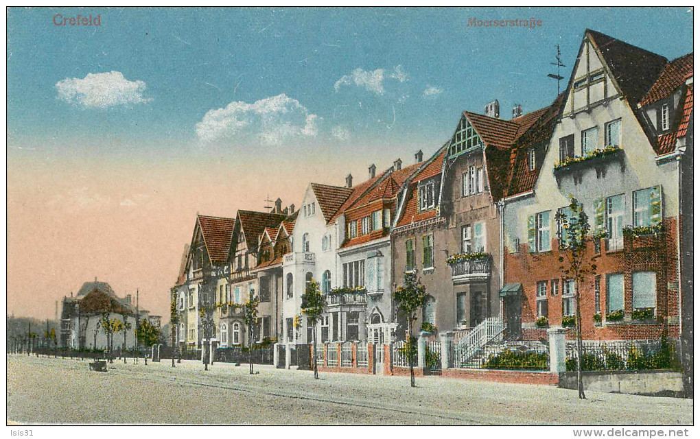 Allemagne - Germany - Rhénanie du Nord Westphalie - Krefeld - Crefeld - Moerserstrasse - état