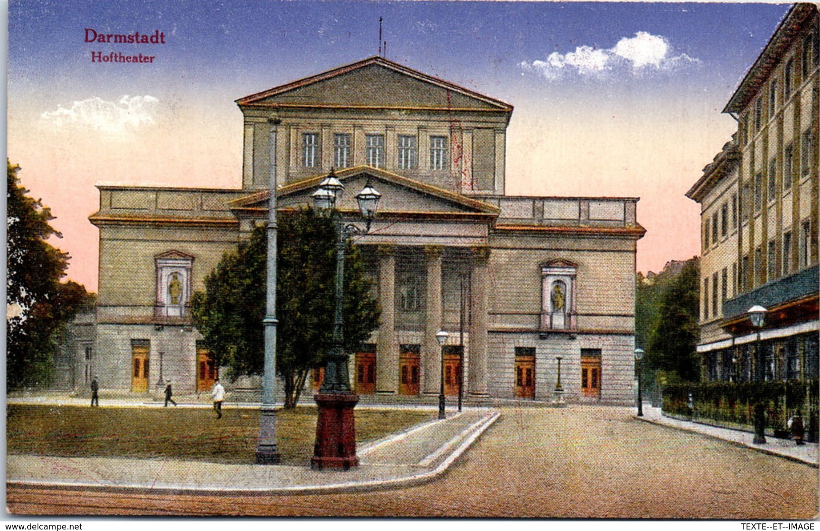 Allemagne - HESSE - DARMSTADT - hoftheater