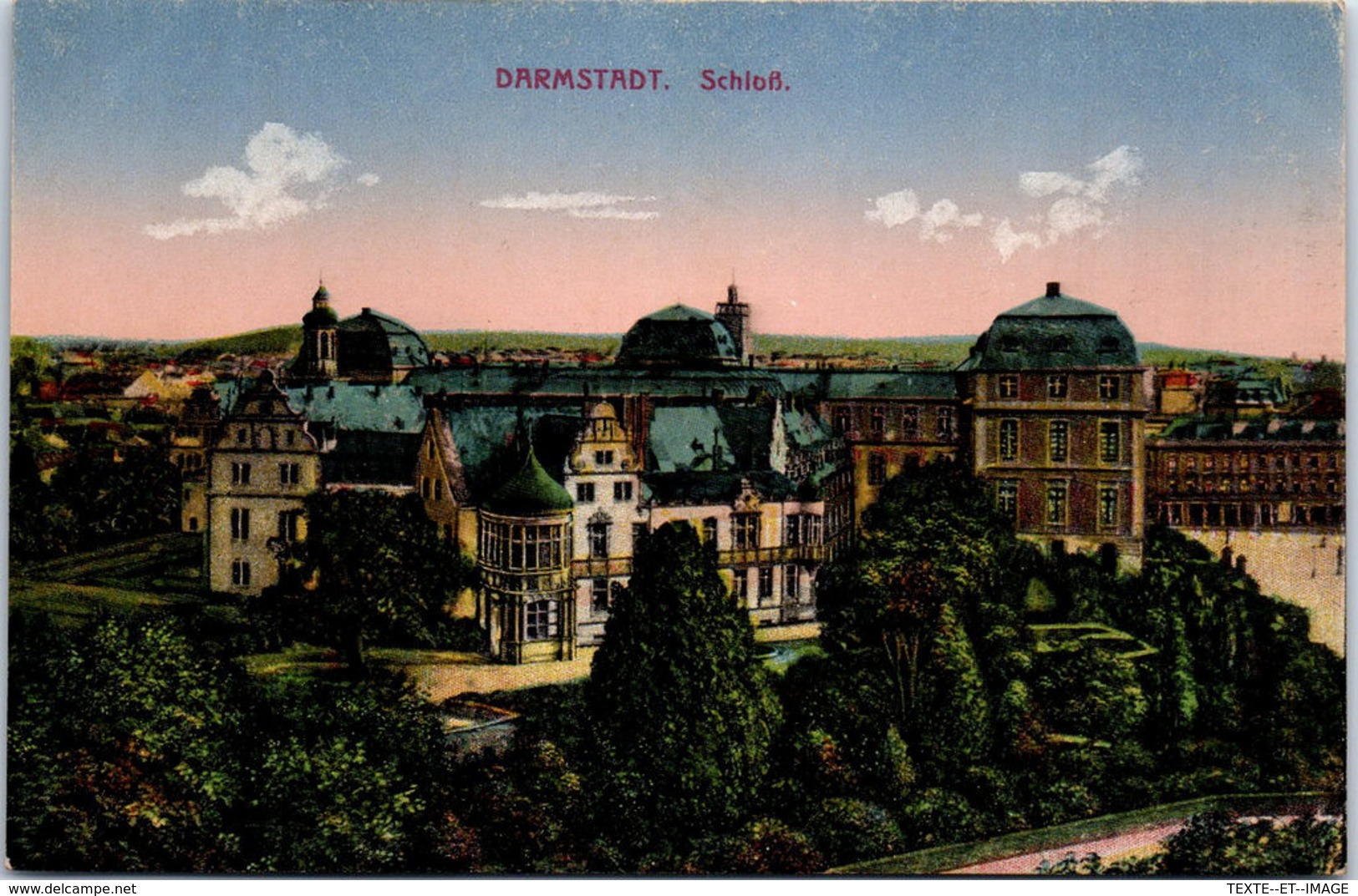 Allemagne - HESSE - DARMSTADT - schloss