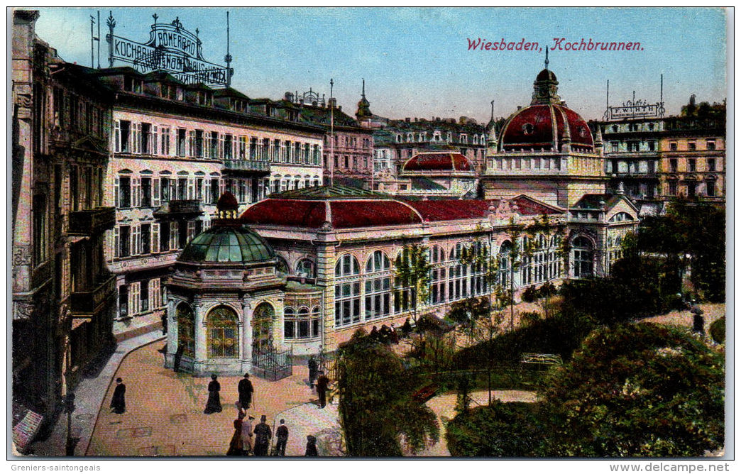 Allemagne - HESSE - WIESBADEN - Kochbrunnen