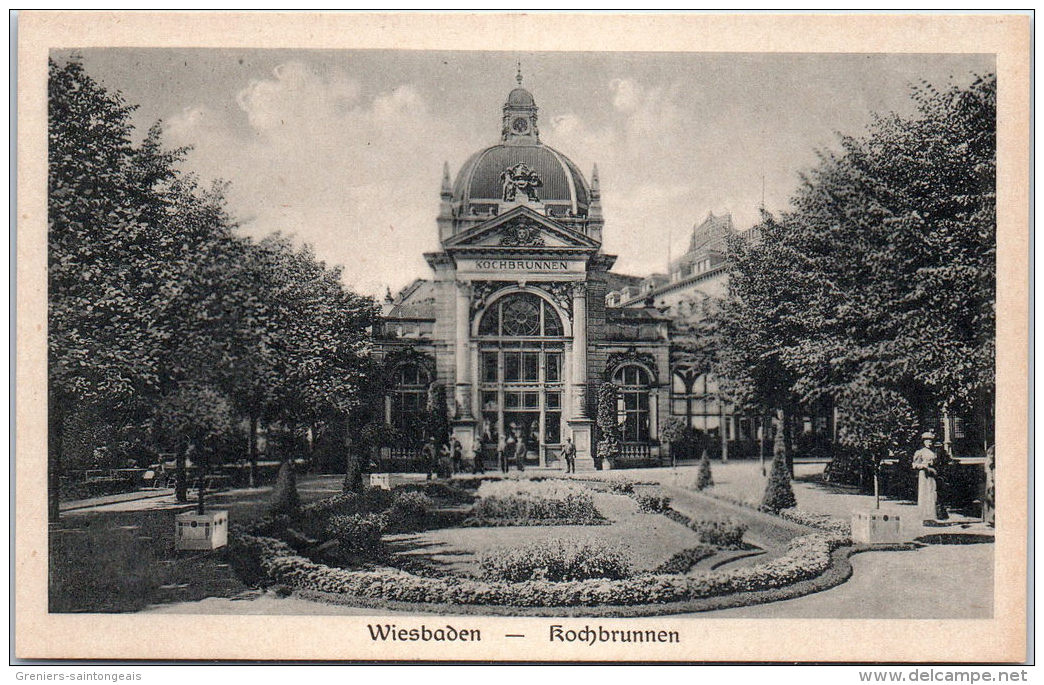 Allemagne - HESSE - WIESBADEN - Rochbrunnen