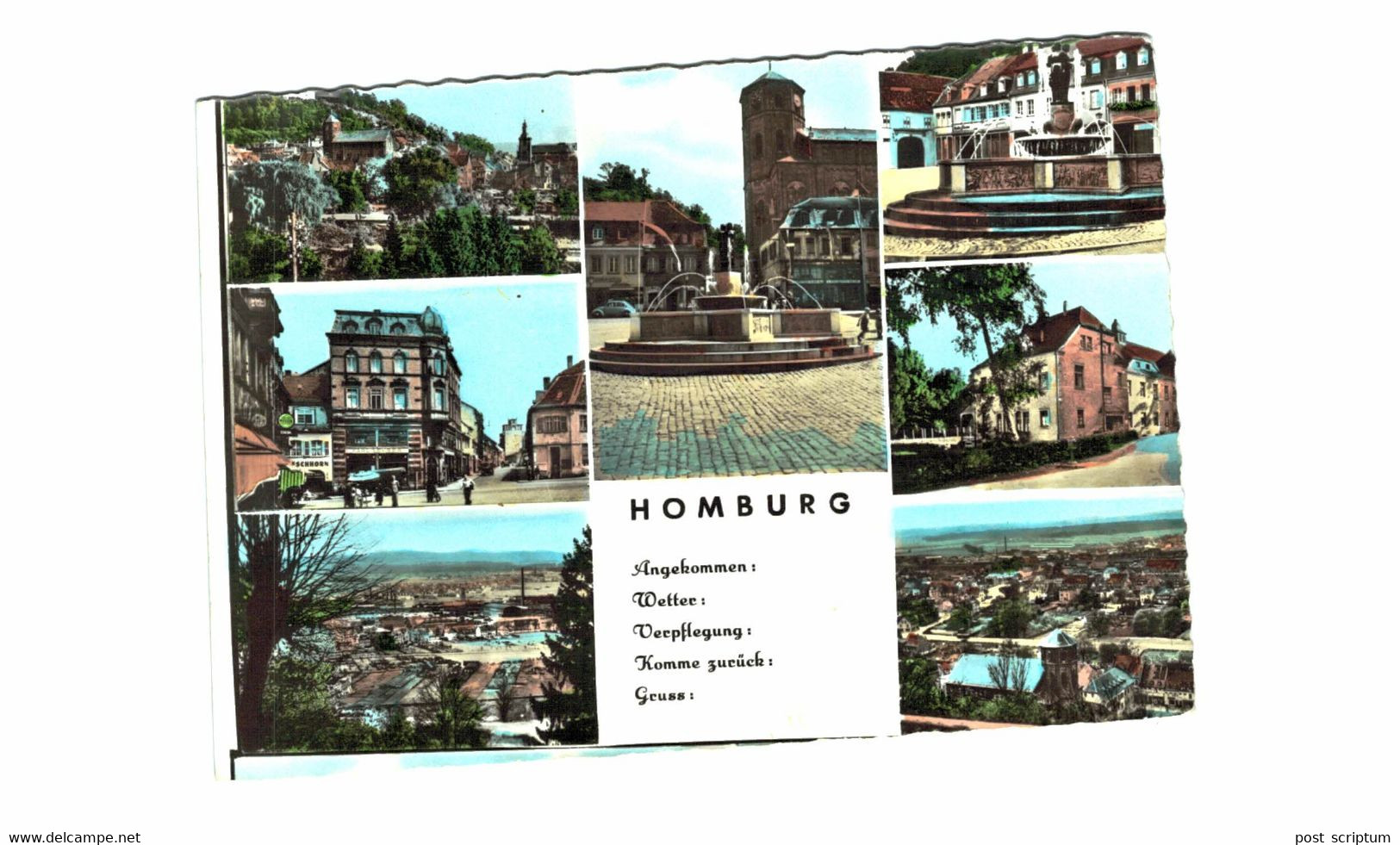 Allemagne - Homburg  multivues