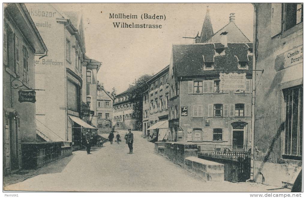 ALLEMAGNE - MÜLLHEIM - MUELLHEIM (BADEN ) - Wilhelmstrasse