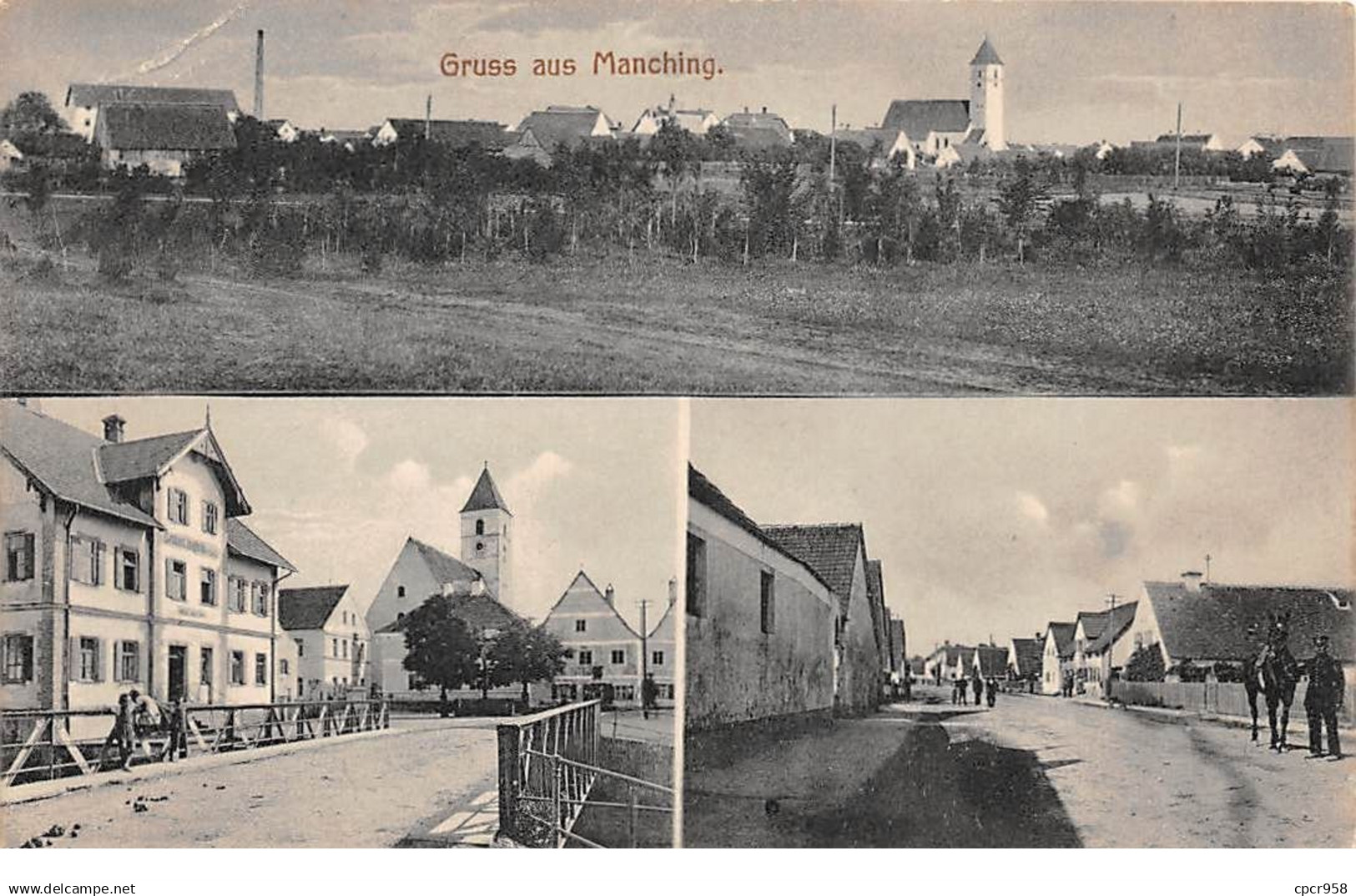 Allemagne - n°71026 - Gruss aus MANCHING - Multi-vues