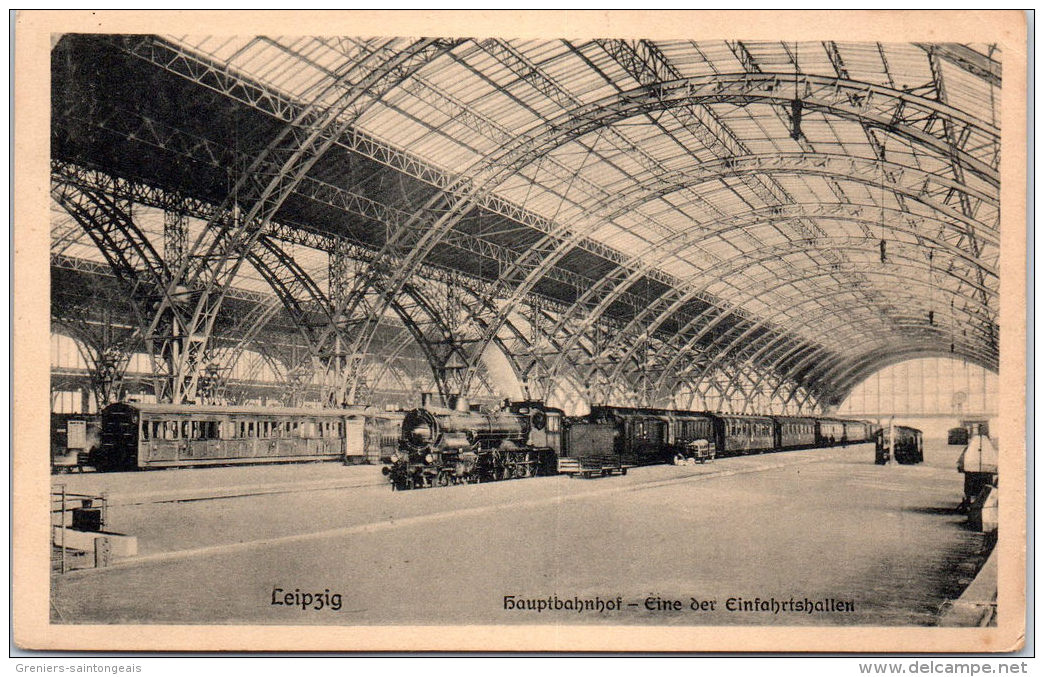 Allemagne - SAXE - LEIPZIG - hauptbahnhof