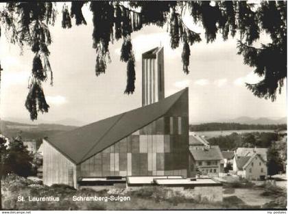 70119144 Sulgen Sulgen Schramberg Klebereste Rueckseitig St. Laurentius ungelauf