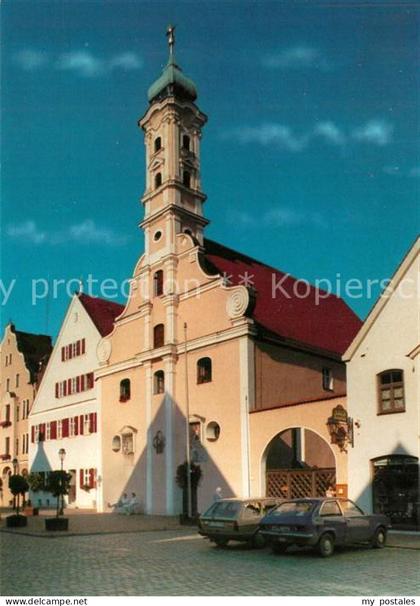 73172642 Aichach Heiliggeist Spitalkirche Aichach