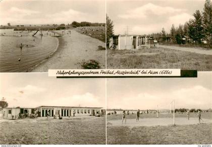 73871295 Aken Elbe Naherholungszentrum Freibad Akazienteich Teilansichten Aken E