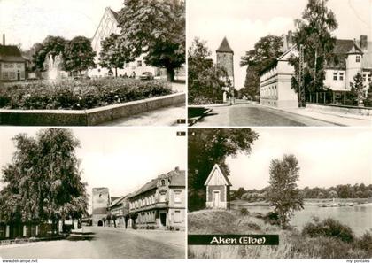 73884282 Aken Elbe Friedensplatz Dessauer Strasse Burgstrasse Elbepartie Aken El