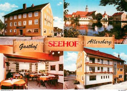 73714361 Allersberg Gasthof Seehof Restaurant Gaststube Seepartie Allersberg