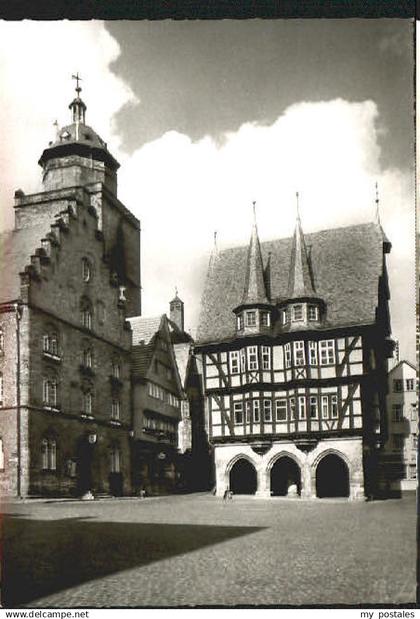 70085489 Alsfeld Alsfeld Marktplatz o