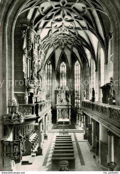 72635995 Altenburg Thueringen Chor in der Schlosskirche Altenburg