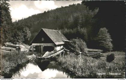 70100940 Altensteig Schwarzwald Altensteig Kohlsaegmuehle x 1958