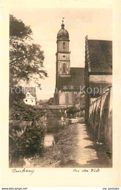 42807260 Amberg Oberpfalz Vils Kirche Amberg