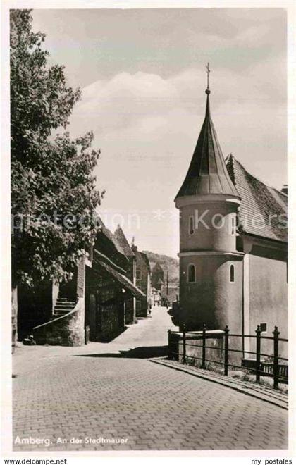 42807272 Amberg Oberpfalz Stadtmauer Amberg