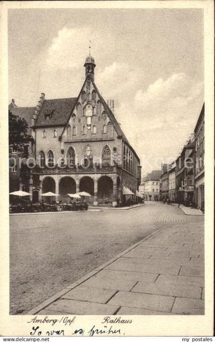 71680253 Amberg Oberpfalz Rathaus Amberg