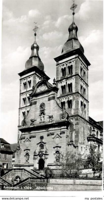 70661114 Amorbach Miltenberg Amorbach Abtei Kirche  *