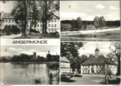 70106401 Angermuende Angermuende Klinik See Marktplatz x 1976