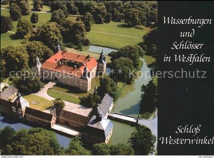 71827433 Ascheberg Westfalen Schloss Westerwinkel Fliegeraufnahme Ascheberg
