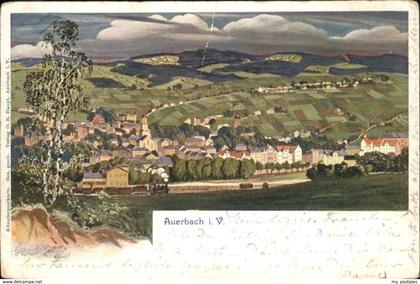 41239392 Auerbach Vogtland Kuenstlerpostkarte Auerbach