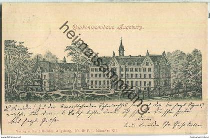 Augsburg - Diakonissenhaus - Ferd. Richter Augsburg