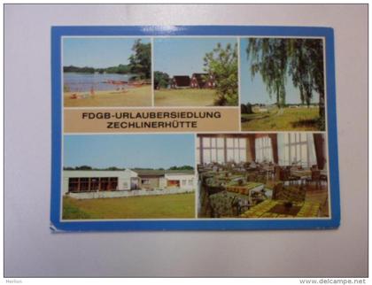 FDGB Urlaubersiedlung Zechlinerhütte - Kreis Neuruppin     D119869