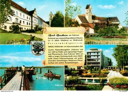 73204813 Bad Buchau Federsee Schloss Kurpark Sanatorium  Bad Buchau Federsee