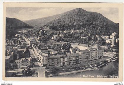 Bad Ems old postcard travelled 1943 Bad Ems Pmk b170605