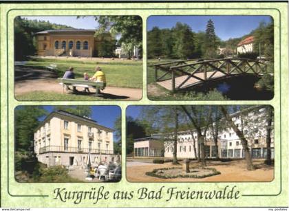 70115586 Bad Freienwalde Bad Freienwalde Kurhaus Kurpark Schloss Moorbad x 1998