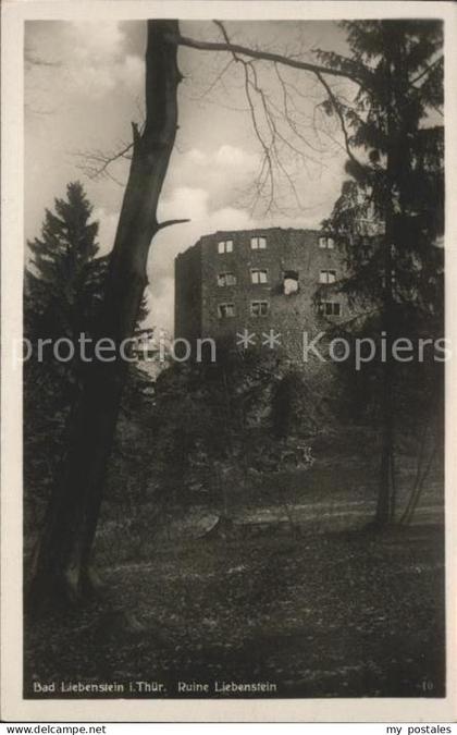 71540706 Bad Liebenstein Ruine Liebenstein Bad Liebenstein