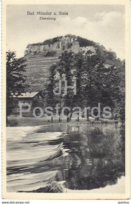 Bad Munster a Stein - Ebernburg - 40079 - old postcard - Germany - unused