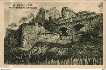 CPA AK BAD MUNSTER am STEIN EBERNBURG - Burg Ebernburg GERMANY (1162170)