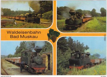 Bad Muskau Mužakow Schmalspurbahn Bad Muskau - Waldeisenbahn 1985