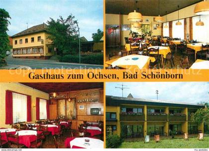32853169 Langenbruecken Bad Schoenborn Gasthaus zum Ochsen  Bad Schoenborn