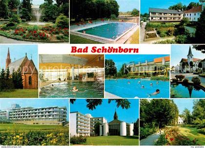 72896927 Bad Schoenborn Kurpark Schwimmbad Kurkliniken Bad Schoenborn