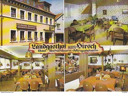 AK 215925 GERMANY - Bad Schönborn - Mingelsheim - Landgasthof zum Hirsch