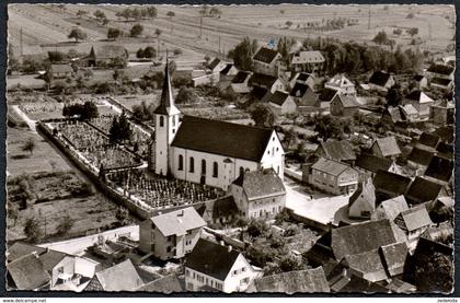 B5035 - Mingolsheim - Bad Schönborn - Luftbild Fliegeraufnahme