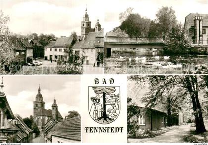 73781141 Bad Tennstedt Markt Brueckentor Kirche Badehaus Wappen Bad Tennstedt