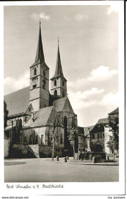 70098954 Bad Wimpfen Bad Wimpfen Kirche