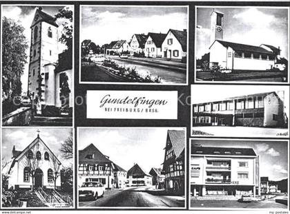 71913486 Gundelfingen Breisgau Ortsansichten Kirchen Gundelfingen Breisgau