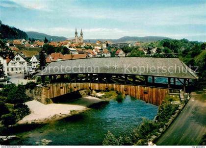 72756108 Forbach Baden Alte Holzbruecke  Forbach