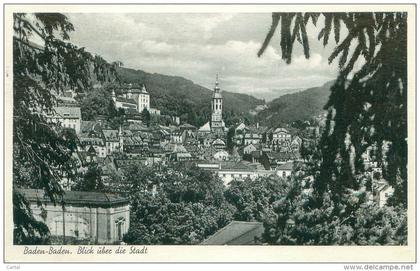 BADEN-BADEN - Blick über die Stadt