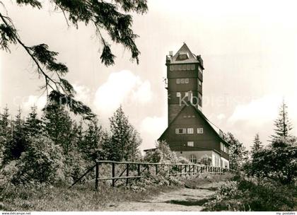 72964561 Baerenstein Annaberg-Buchholz Berghaus auf dem Baerenstein Aussichtstur